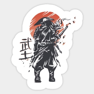 Anime Samurai Sticker